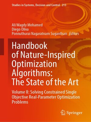 cover image of Handbook of Nature-Inspired Optimization Algorithms